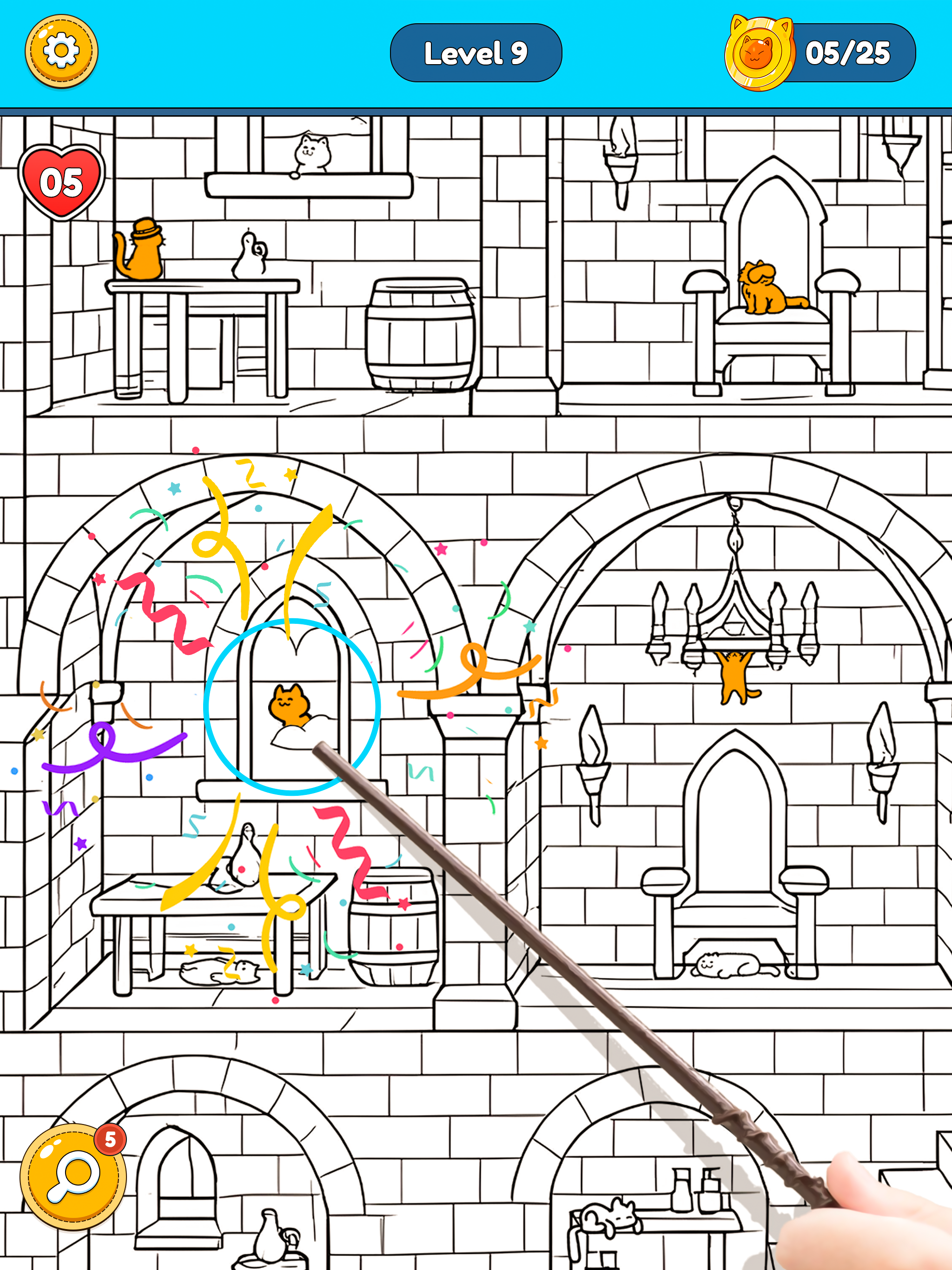 Spot The Kitty - Cat Game