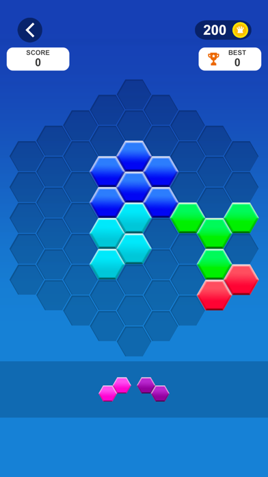 Hex Merge Lines - Block Puzzle Screenshot