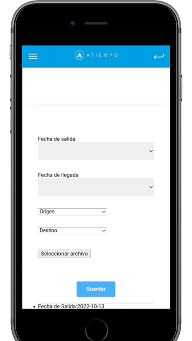ATIEMPO Screenshot