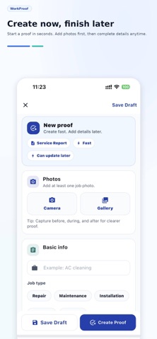 WorkProof: Service Reports Screenshot 6 of 6