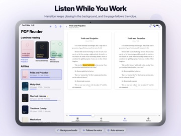 PDF Ultra: PDF Reader & Voice iPad screenshot