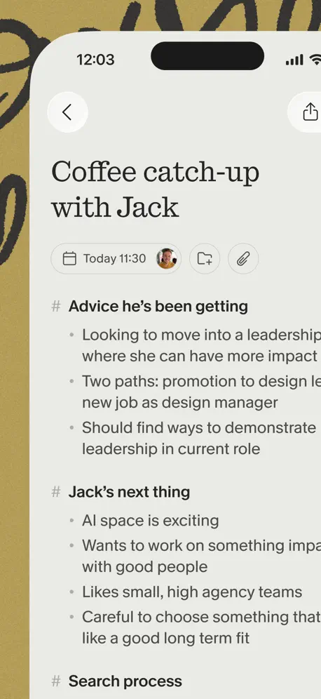 Granola - AI Meeting Notes screenshot 3 of 6