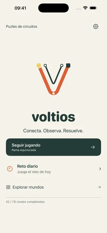 Voltios: puzzles de circuitos screenshot 1 of 6