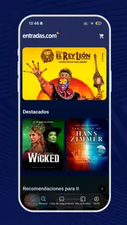 entradas.com - compra entradas iphone capturas de pantalla 1