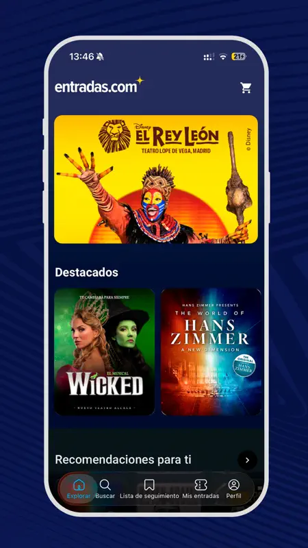 entradas.com - Compra entradas screenshot 1 of 10