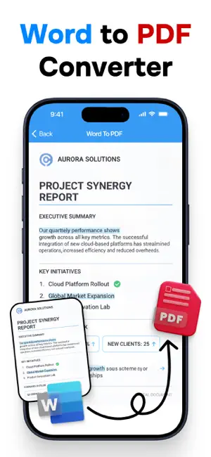 PDF Converter — Docx to PDF screenshot 4