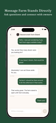 Farmstand: Fresh & Local iPhone screenshot
