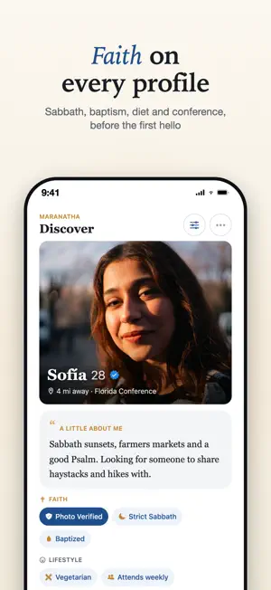 Maranatha: Adventist Dating screenshot 2