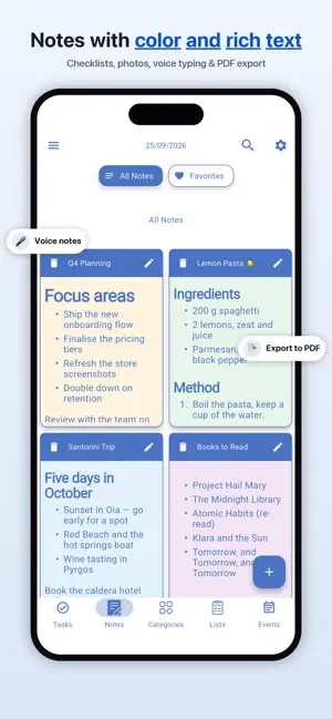 My Tasks: Lists & Schedules screenshot 4