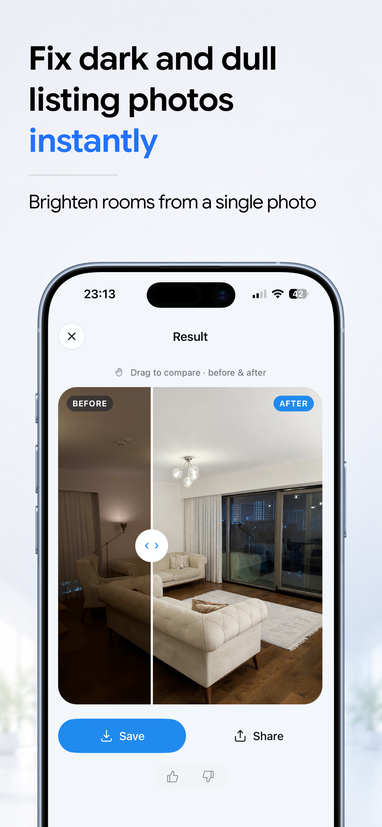 ListingShot: Virtual Staging