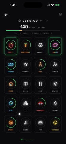 Lessico: Learn Vocabulary Screenshot 2 of 5