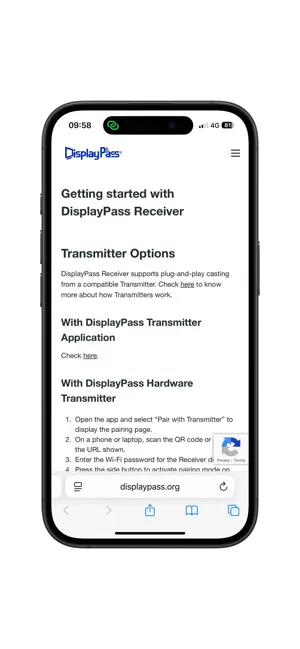 DisplayPass Receiver screenshot 3