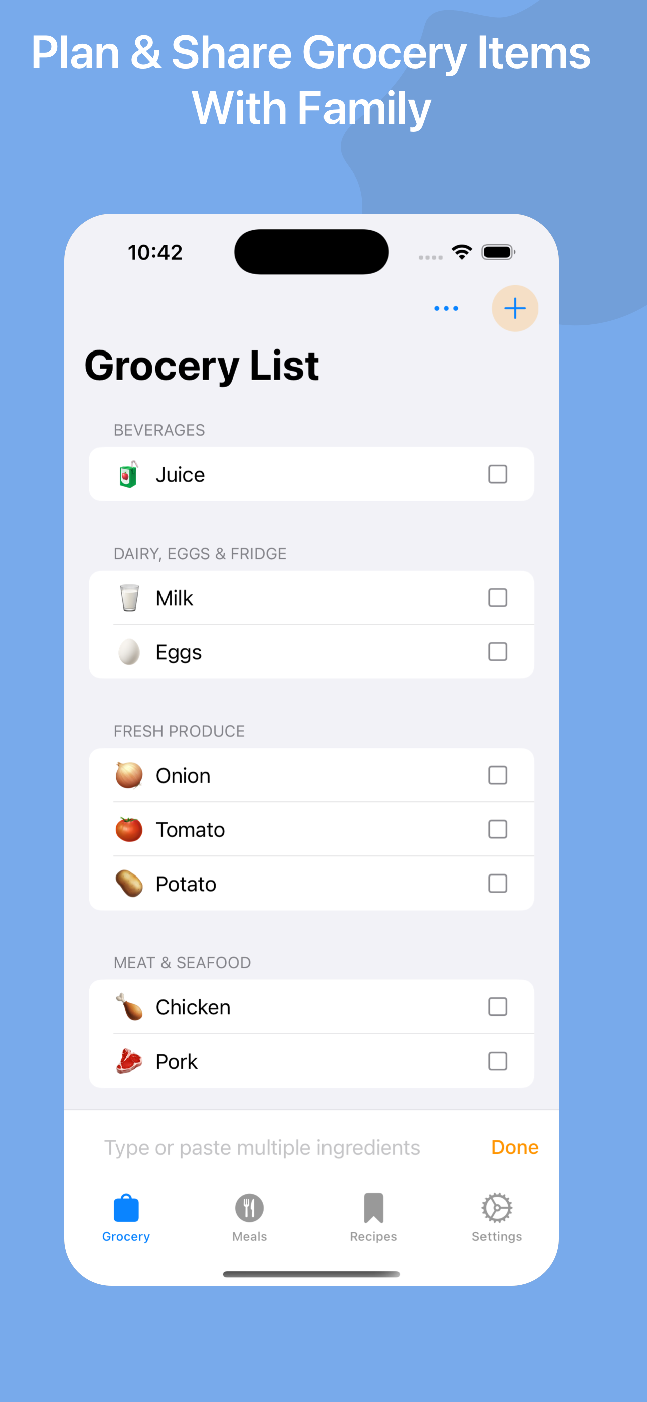 Crumbs Meal Plans & Recipes