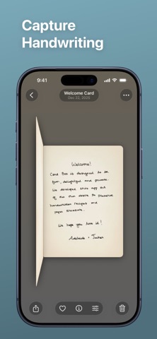 Card Box: Scan, Save, Organize Screenshot 3 of 5