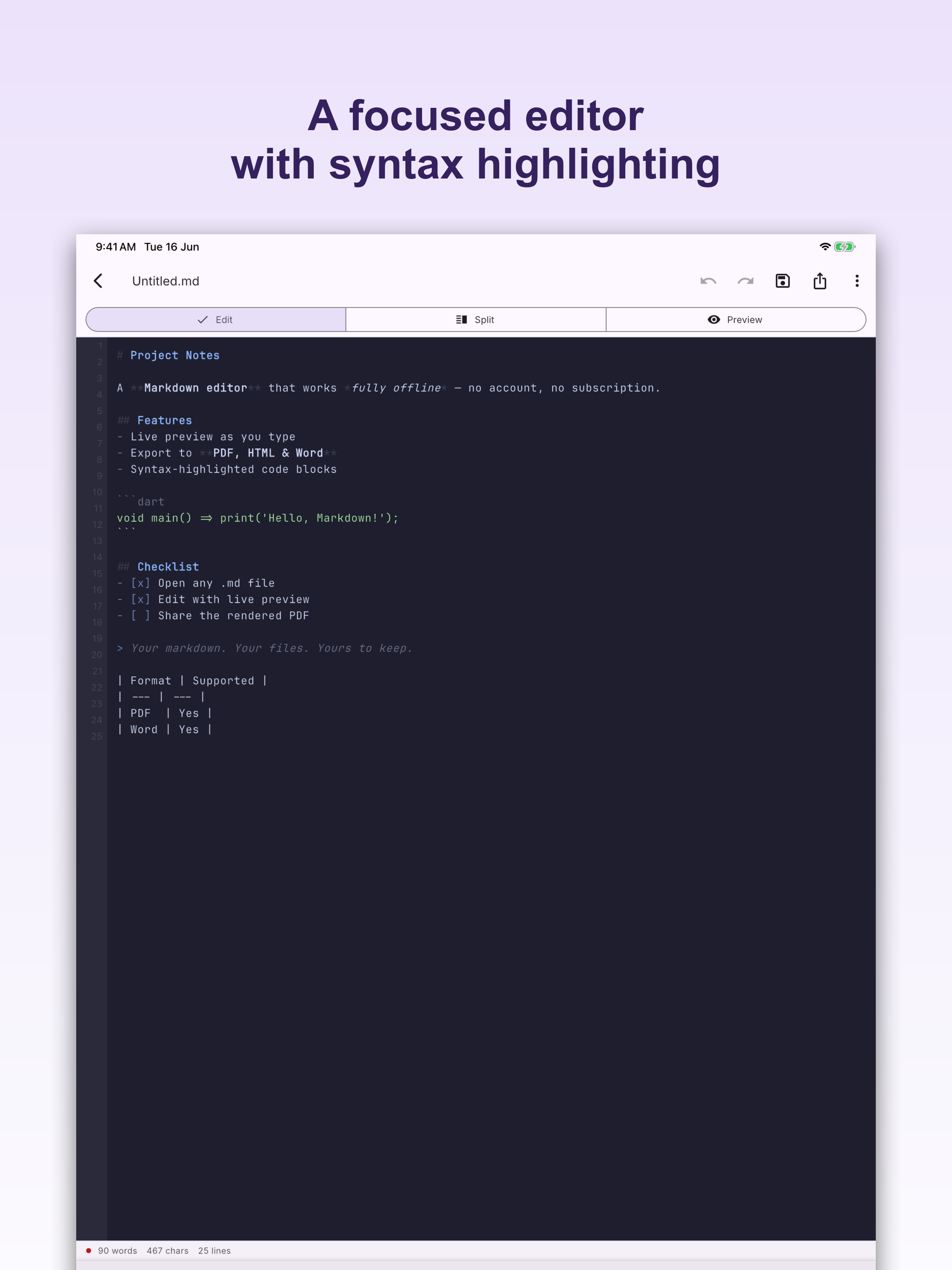 Markdown Editor and MD Viewer