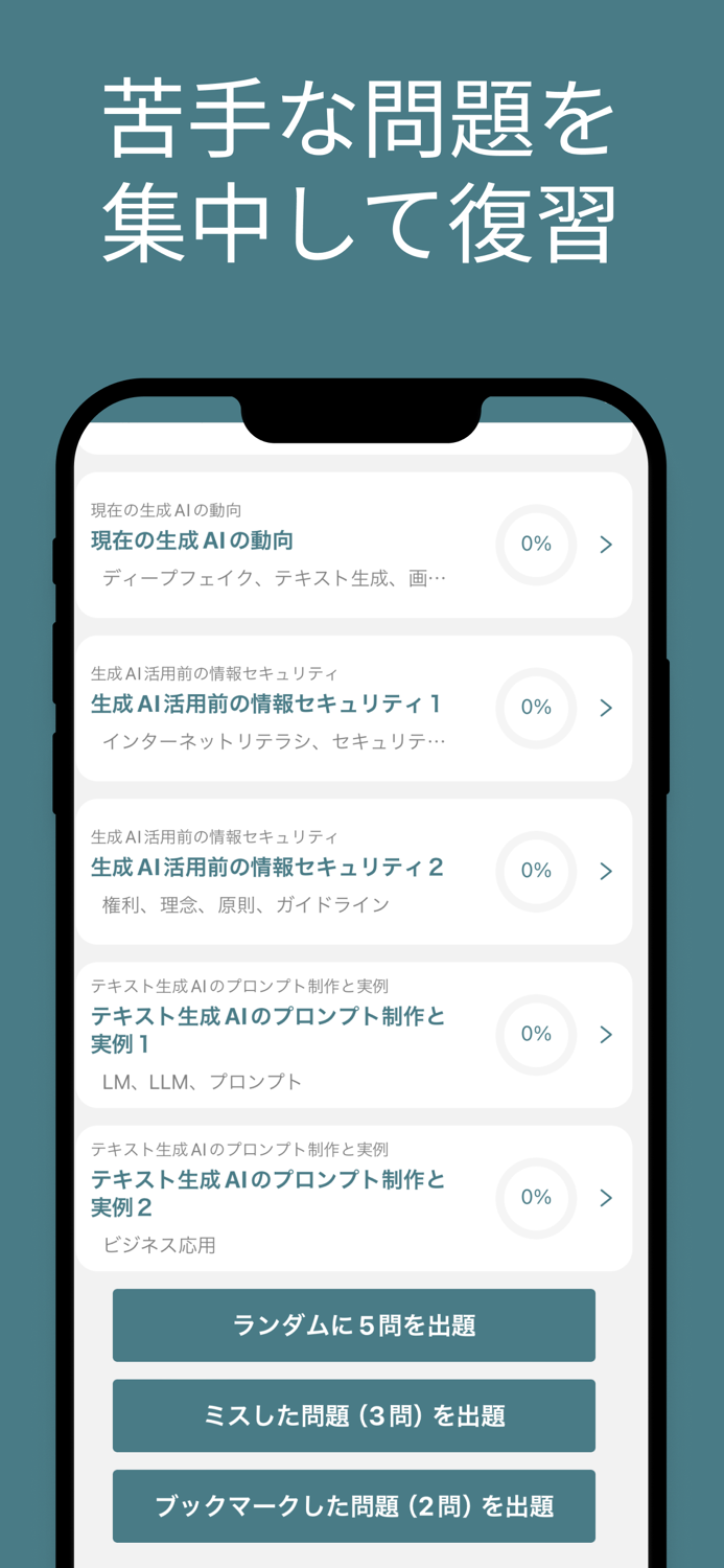 生成AIパスポート 試験対策