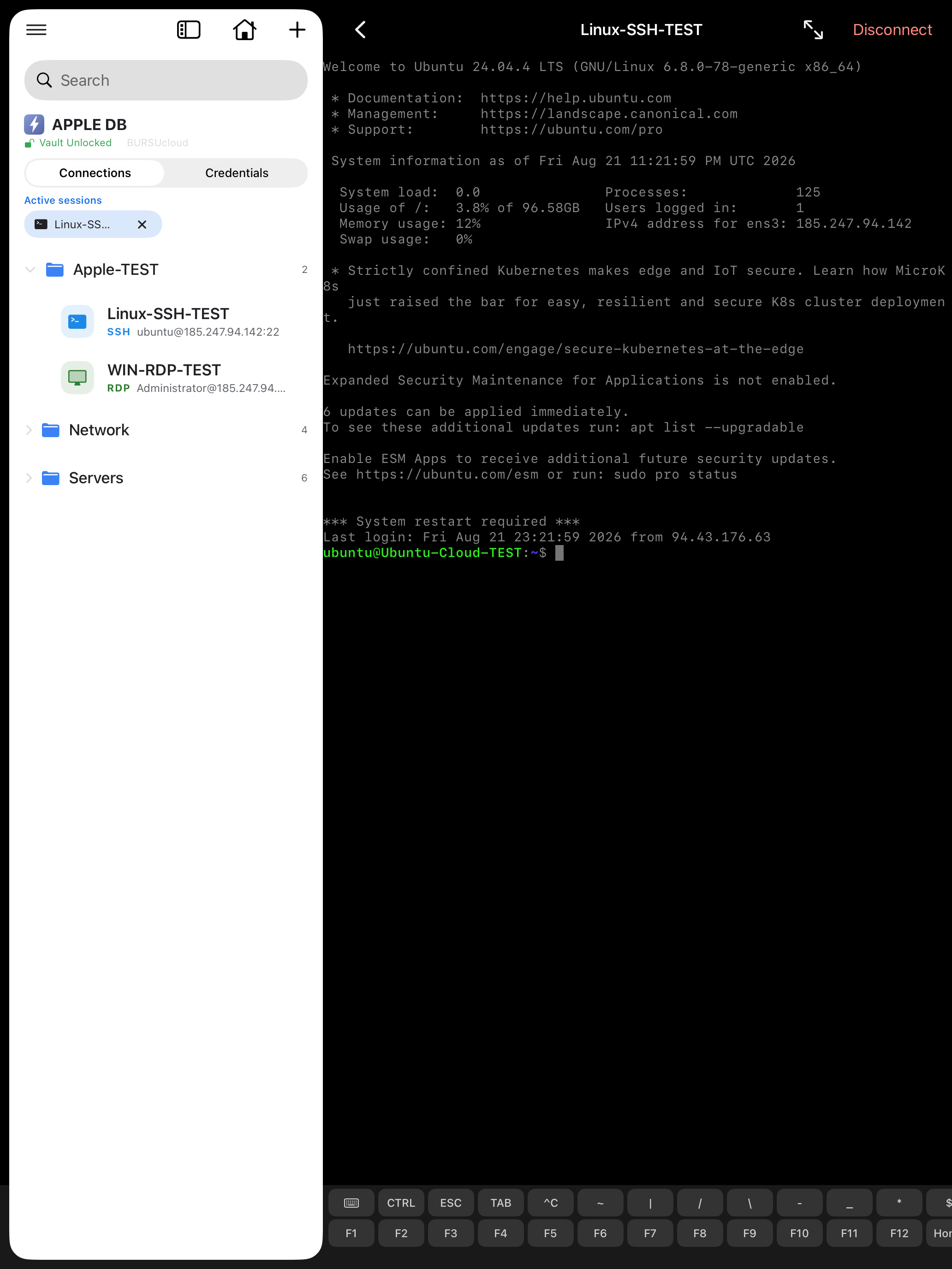 BURSU Connection Manager screenshot 11