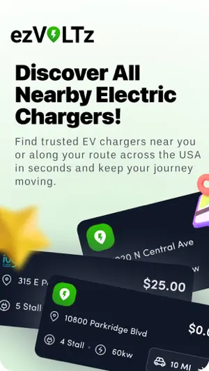 ezVOLTz EV Station Locator screenshot 1