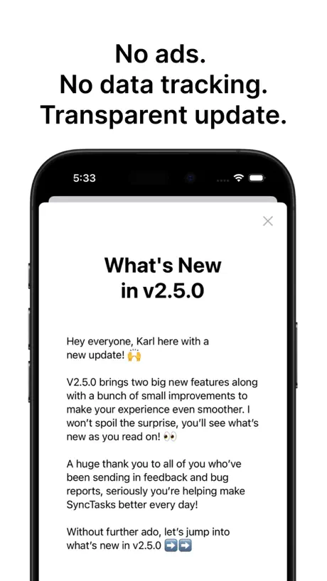SyncTasks screenshot 5