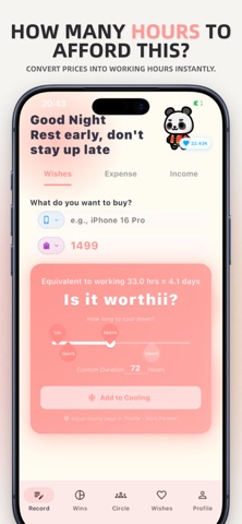 Worthii - Expense Tracker Screenshot 1 of 6