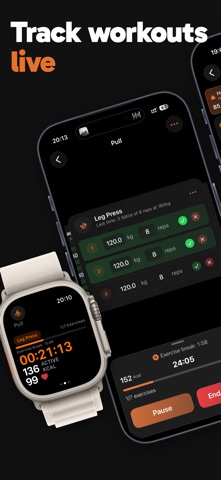 FitData: Workout & Run Tracker iPhone screenshot