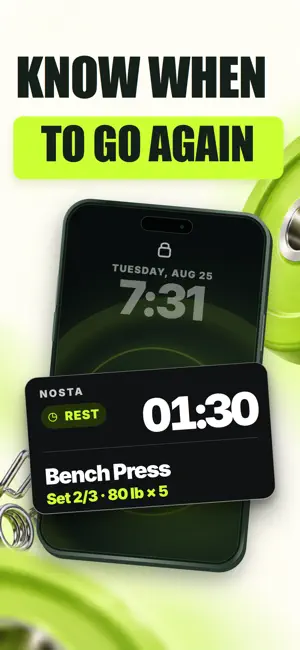 Nosta - Gym Workout Planner screenshot 4
