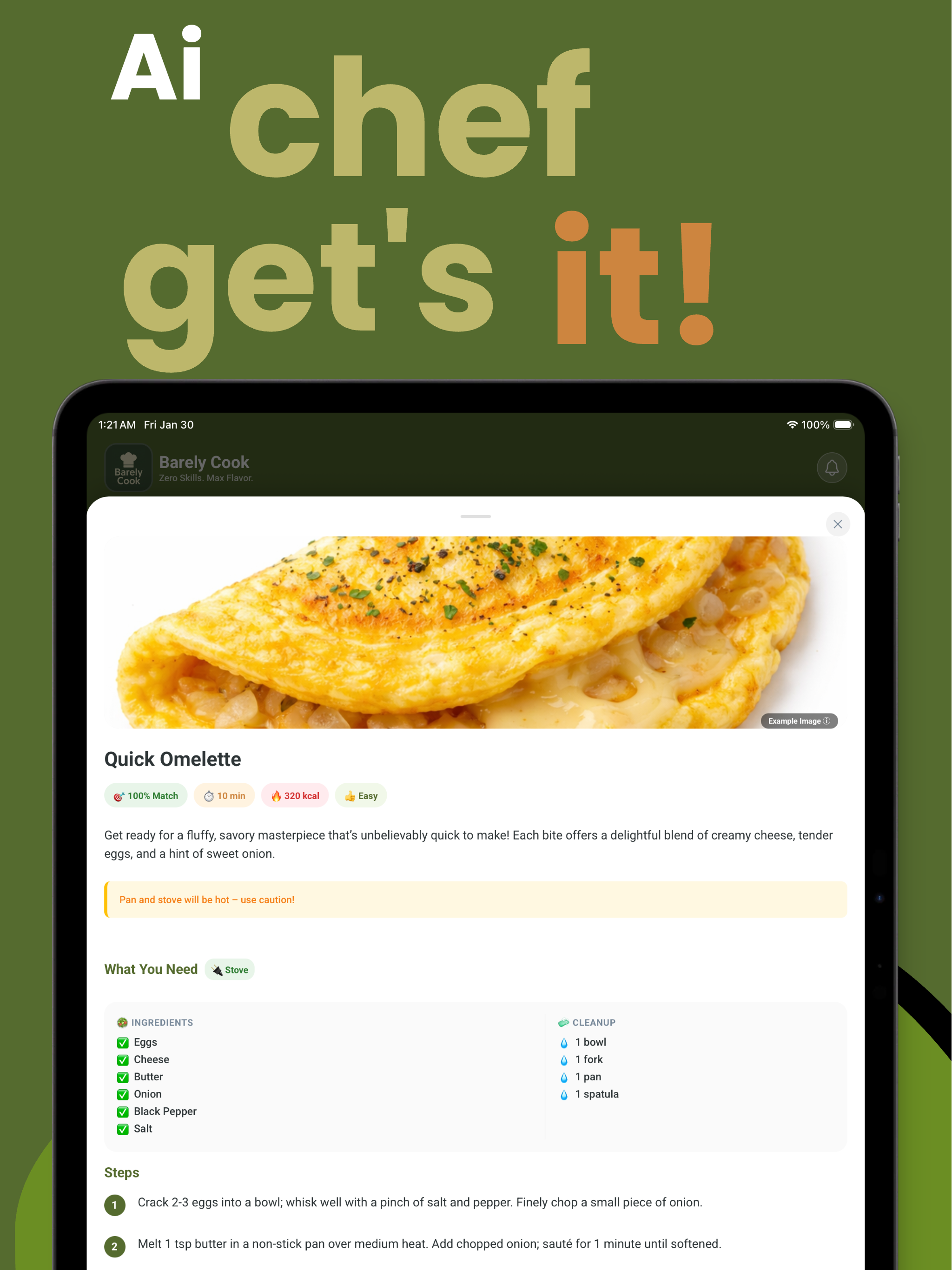 Barely Cook: What to Cook