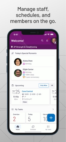 New Zen Planner - Staff iPhone screenshot