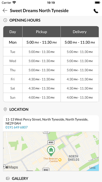 Sweet Dreams North Tyneside Screenshot