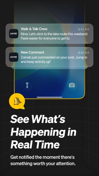 HYPE Social App iPhone screenshot 6 - Social Networking app