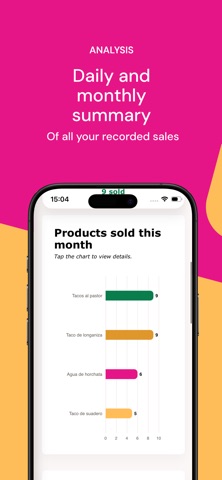 Tacontando: Sales Tracker screenshot