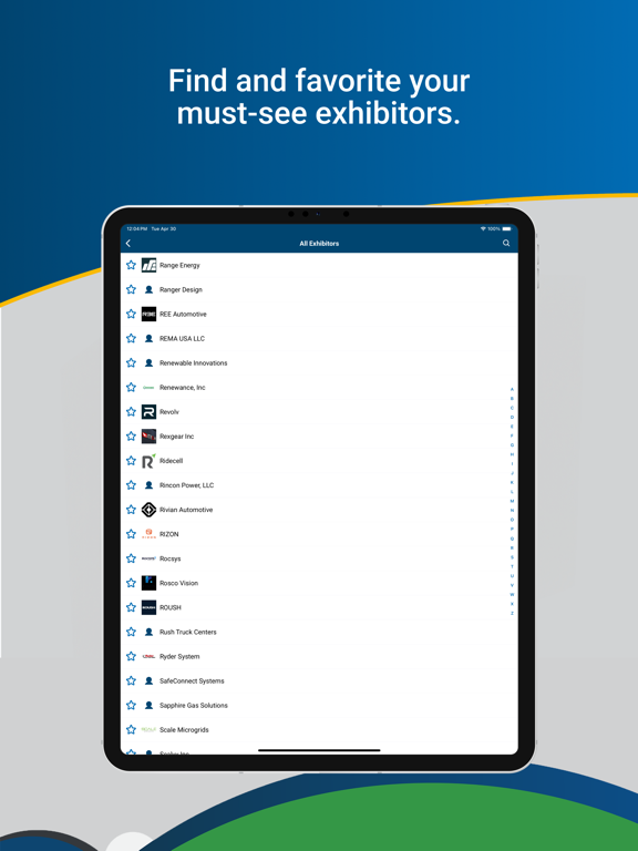 ACT Expo  iPad screenshot 4 - Business app