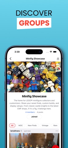 Brickfeed iPhone screenshot
