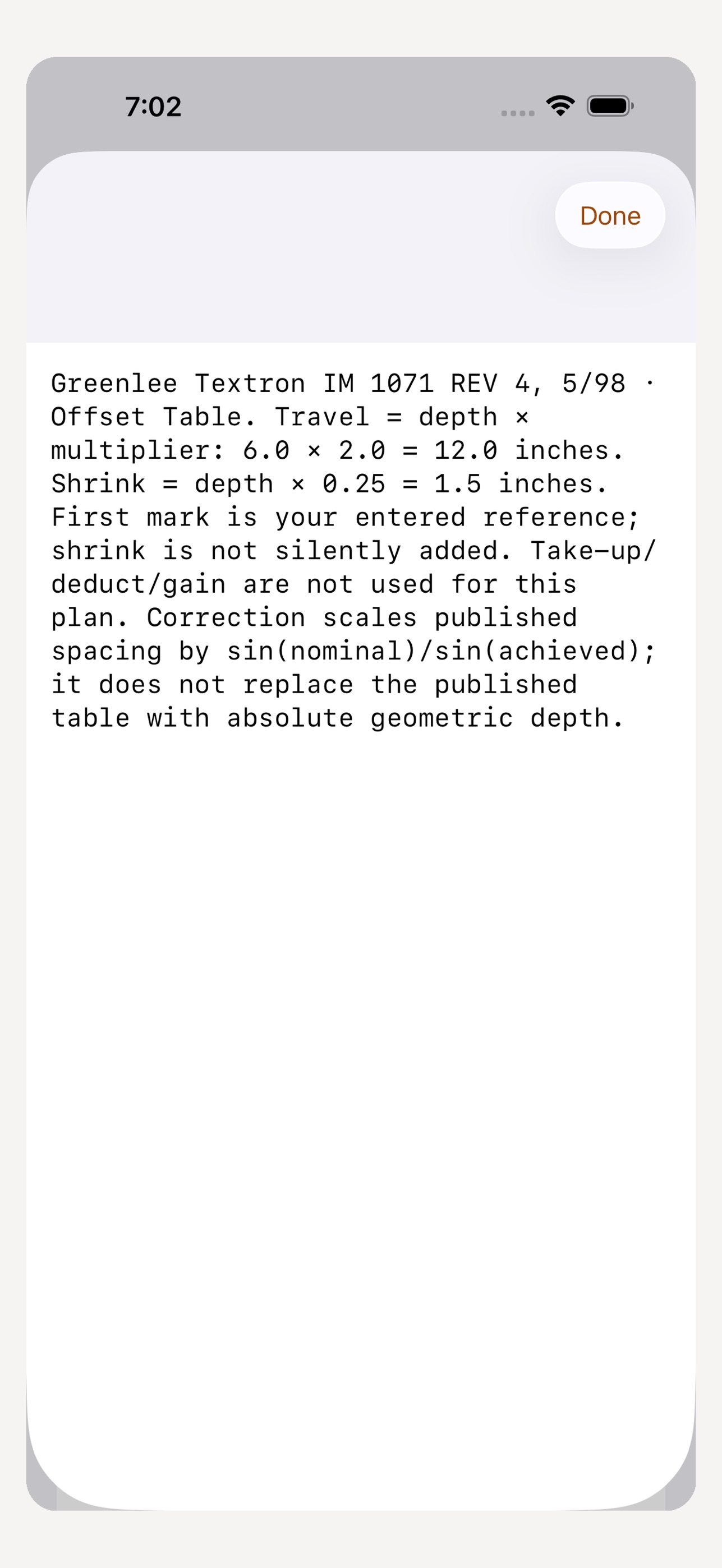 Screenshot 3 of Springback Conduit Bending
