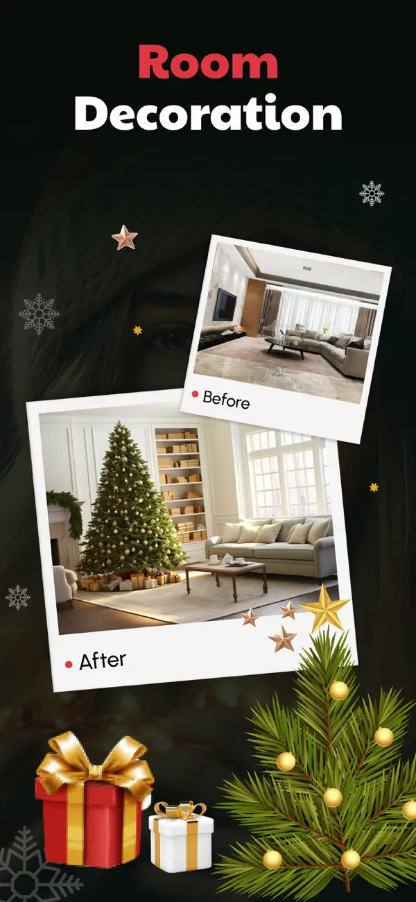 Screenshot #2 pour AI Christmas Room Interior