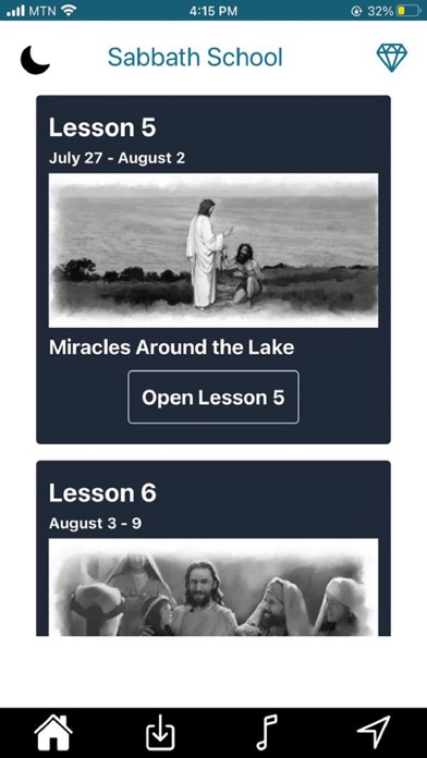 SDA Sabbath School Quarterly Screenshot