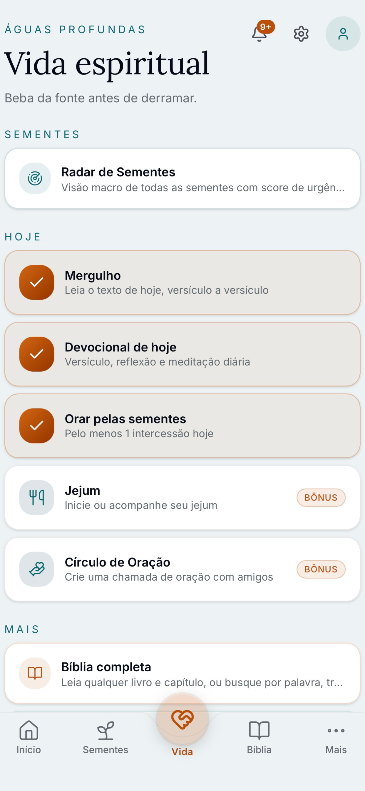 Águas Profundas screenshot 2