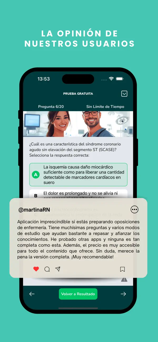 Screenshot #2 pour Oposición Enfermería