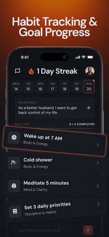 Stirden: AI Mentor for Men screenshot