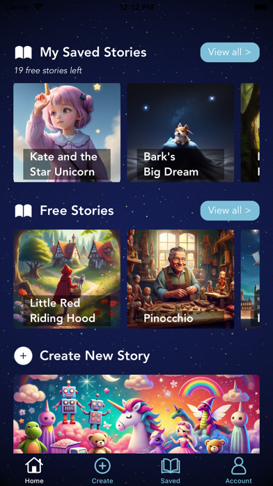 Snoozly: Kids Bedtime Stories Screenshot