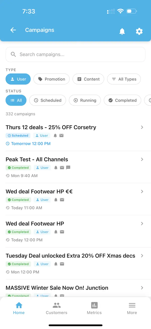 Screenshot #3 pour Peak Sales & CRM