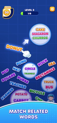 Sticker Word Jam iPhone screenshot