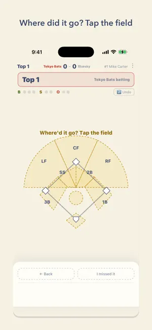 Batto: Baseball Scorebook screenshot 4