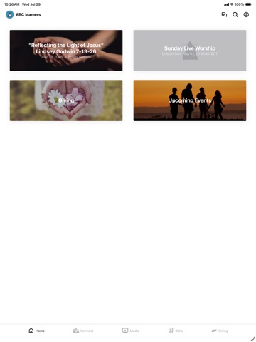 Antioch Mamers iPad screenshot