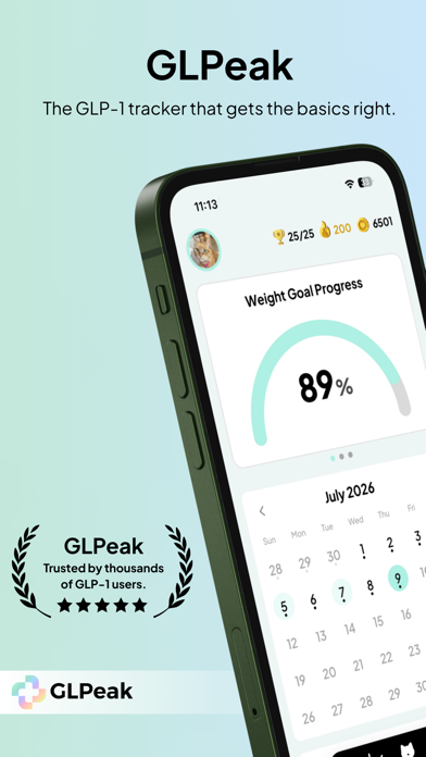 GLPeak: GLP-1 Shot Tracker Screenshot 1 of 8