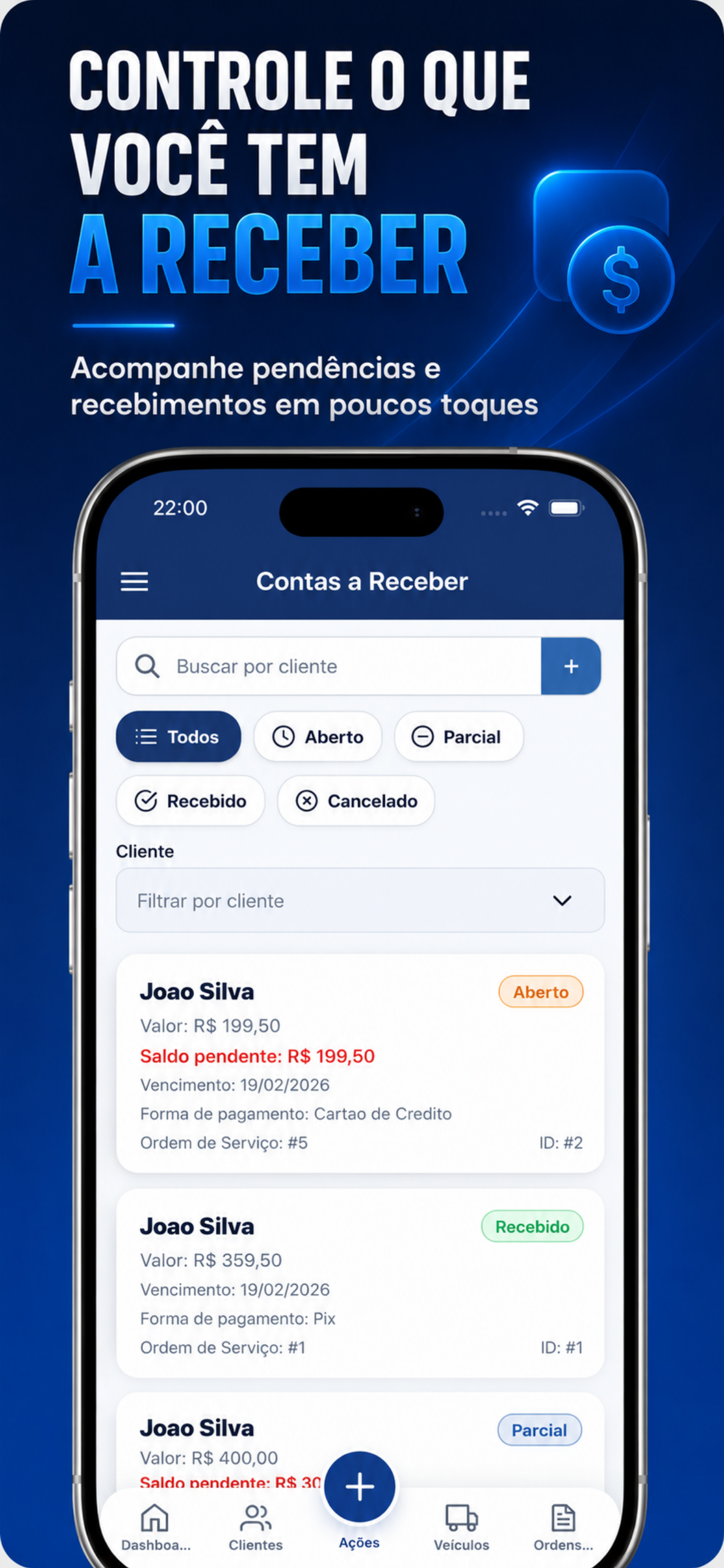 Gestão de Oficina screenshot 6