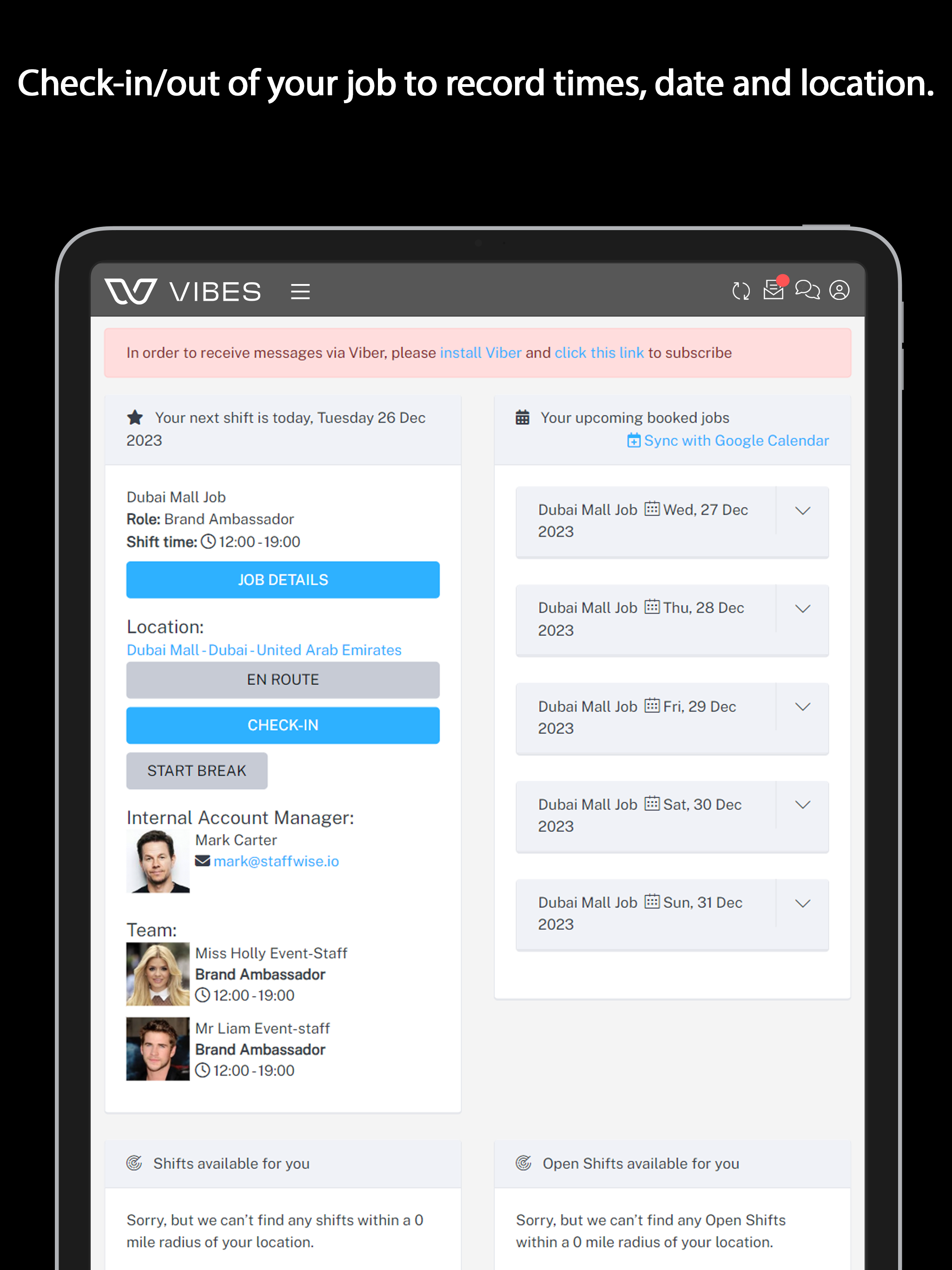 Vibes Staffing screenshot 7