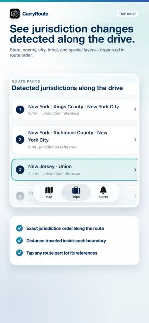 CarryRoute: CCW Navigation screenshot 4