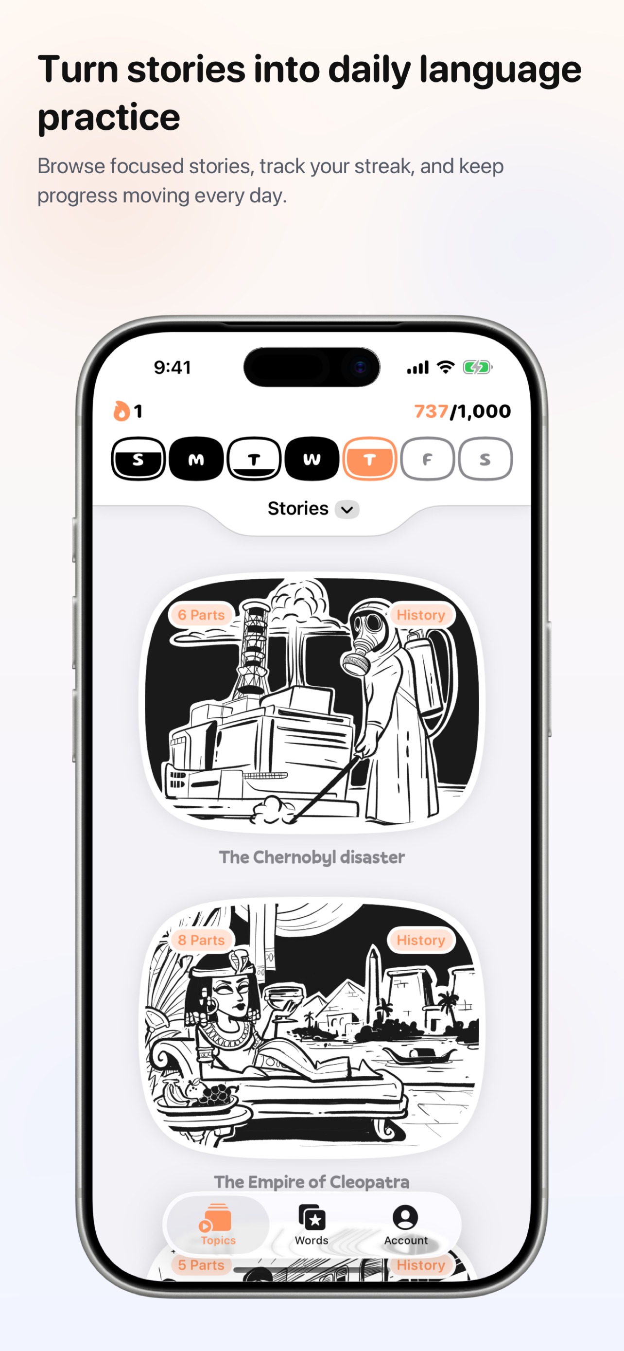 Topics: Learn a Language