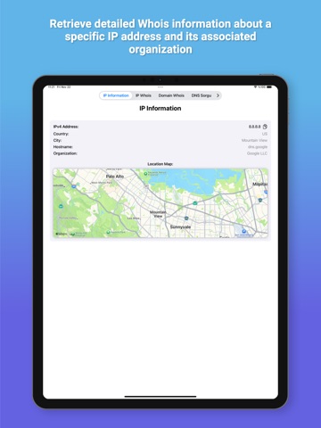 Whois Master iPad screenshot